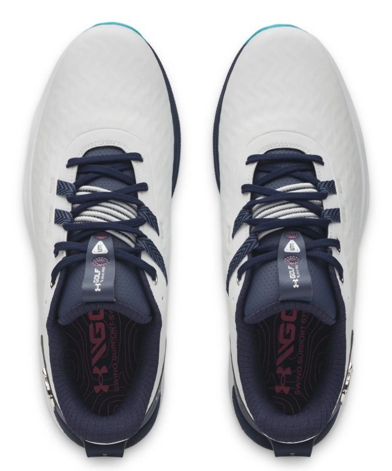 Under Armour Drive Pro Clone Spikeles pánské golfové boty, distant grey/midnight navy