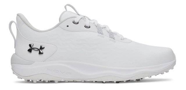 Under Armour Drive Pro Clone Spikeles pánské golfové boty, white/mettalic gunmetal