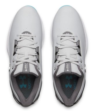 Under Armour Drive Fade 2 pánské golfové boty, mod gray/steel/metallic silver