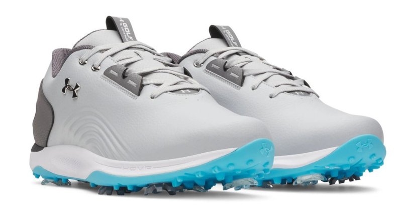 Under Armour Drive Fade 2 pánské golfové boty, mod gray/steel/metallic silver