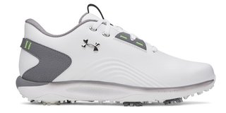 Under Armour Drive Fade 2 pánské golfové boty, white/titan gray/metallic silver