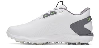 Under Armour Drive Fade 2 pánské golfové boty, white/titan gray/metallic silver