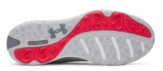 Under Armour Drive Fade 2 Spikeless pánské golfové boty, mod grey/metallic silver