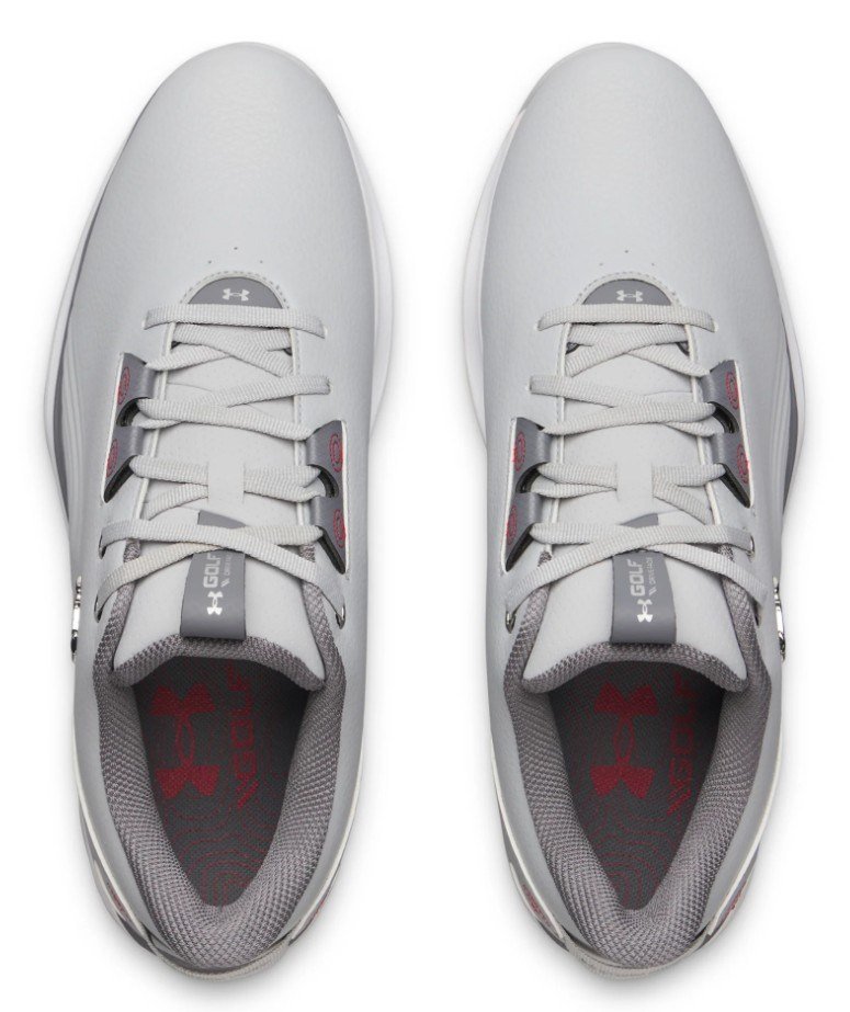 Under Armour Drive Fade 2 Spikeless pánské golfové boty, mod grey/metallic silver