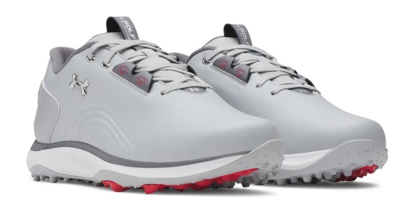 Under Armour Drive Fade 2 Spikeless pánské golfové boty, mod grey/metallic silver