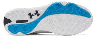 Under Armour Drive Fade 2 Spikeless pánské golfové boty, white/metallic silver