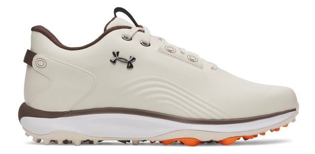 Under Armour Drive Fade 2 Spikeless pánské golfové boty, stone/metallic silver