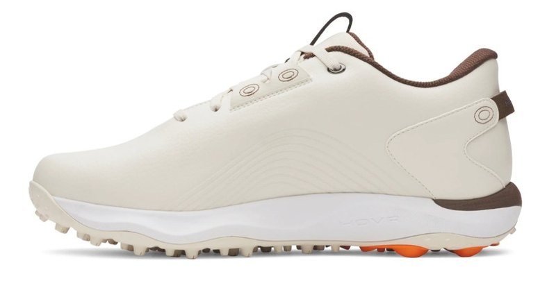 Under Armour Drive Fade 2 Spikeless pánské golfové boty, stone/metallic silver