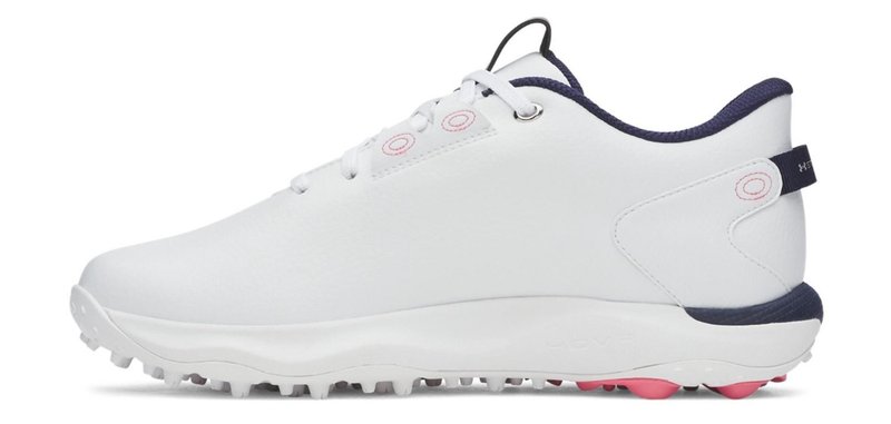 Under Armour Drive Fade 2 Spikeless dámské golfové boty, bílé