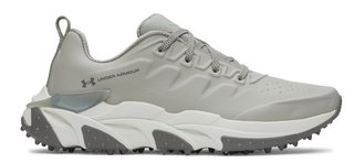 Under Armour Halo Tour Spikeless pánské golfové boty, titanium/summit white/clay green