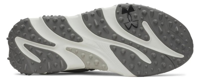 Under Armour Halo Tour Spikeless pánské golfové boty, titanium/summit white/clay green