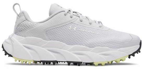 Under Armour Halo Tour Hybrid Spikeless dámské golfové boty, halo gray/white/metallic silver