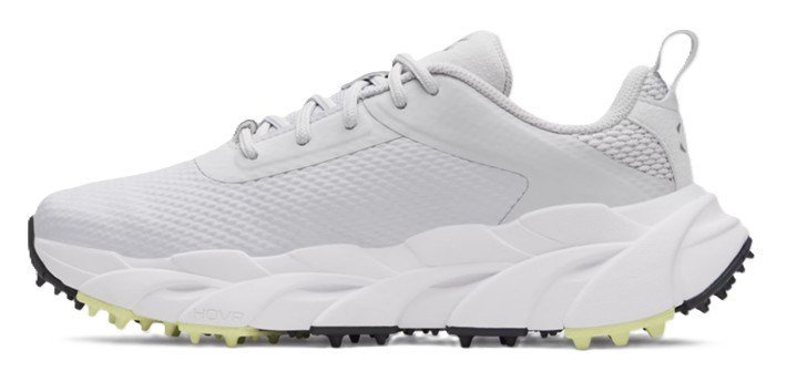 Under Armour Halo Tour Hybrid Spikeless dámské golfové boty, halo gray/white/metallic silver