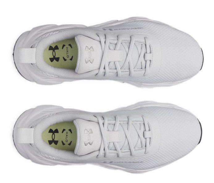 Under Armour Halo Tour Hybrid Spikeless dámské golfové boty, halo gray/white/metallic silver