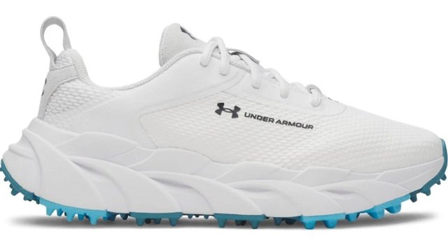 Under Armour Halo Tour Hybrid Spikeless dámské golfové boty, bílo/modré