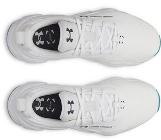 Under Armour Halo Tour Hybrid Spikeless dámské golfové boty, bílo/modré
