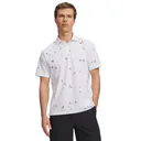 Under Armour ArmourDry Printed pánské polo, bílé