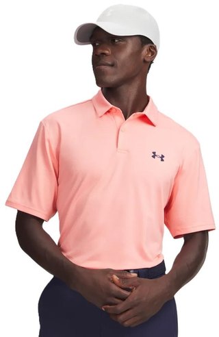 Under Armour Matchplay pánské polo, růžové