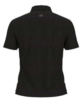 Under Armour Halo Bonded Jacquard dámské polo, černé