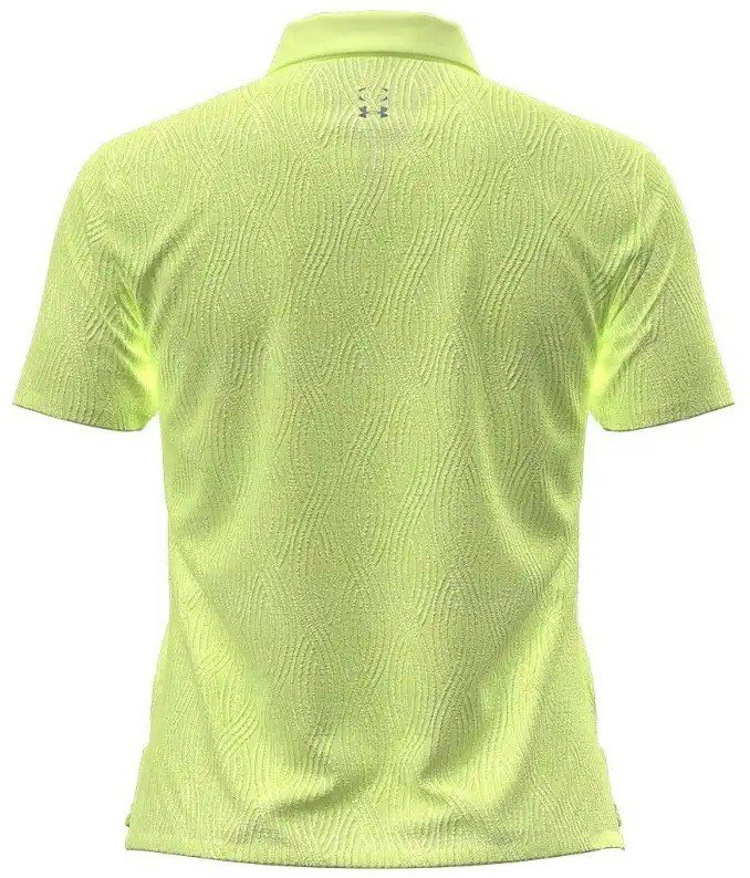 Under Armour Halo Bonded Jacquard dámské polo, fade green
