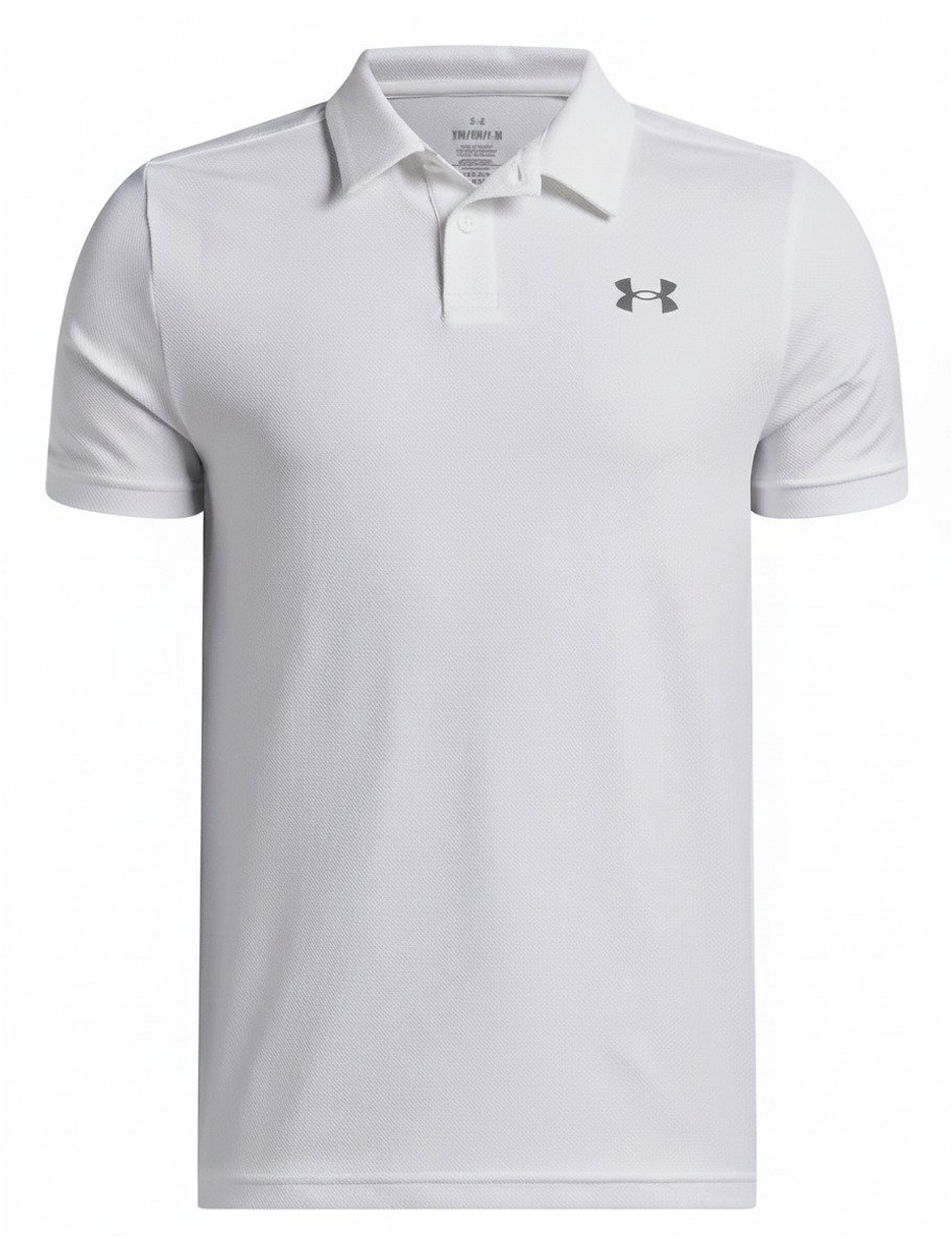 Under Armour Matchplay dětské polo, bílé