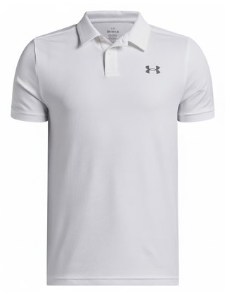 Under Armour Matchplay dětské polo, bílé