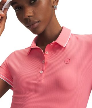 Under Armour Drive Chill dámské polo, růžové