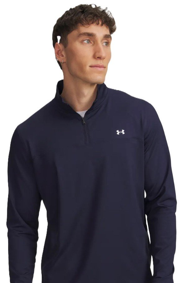 Under Armour T2G 1/4 Zip pánská mikina, tmavě modrá
