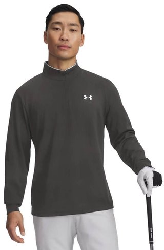 Under Armour MatchPlay 1/4 Zip pánská ikona, šedá