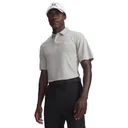 Under Armour Tee To Green Pique pánské polo, titanium/white