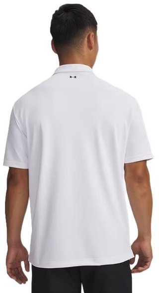 Under Armour Tee To Green Pique pánské polo, bílo/černé