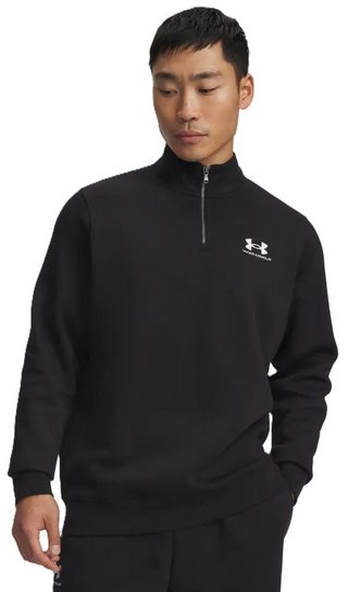 Under Armour Icon Fleece 1/4 Zip pánská mikina, černá