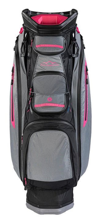 Sun Mountain H2NO C130 cart bag, černo/šedo/růžový