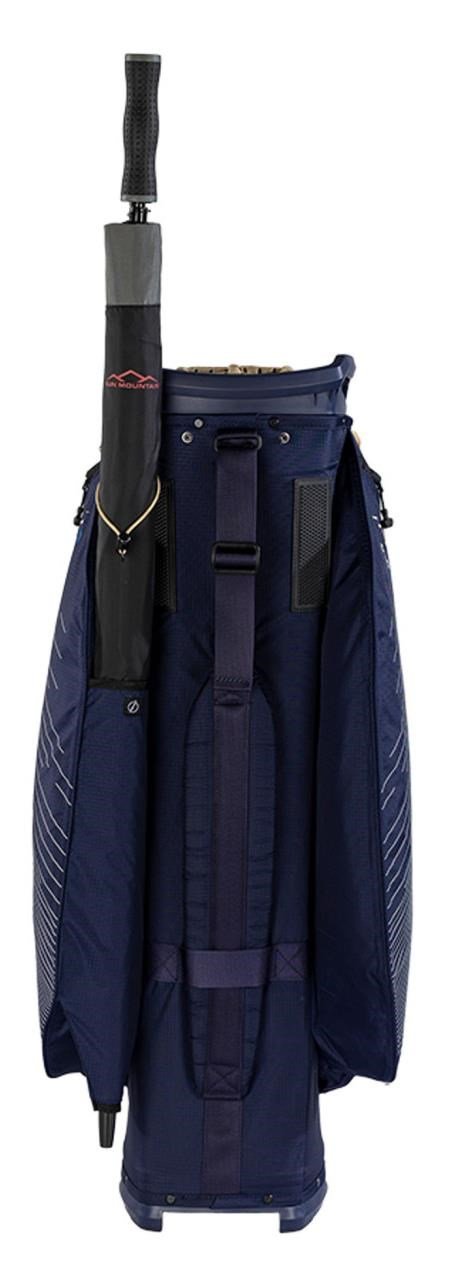 Sun Mountain H2NO C130 cart bag, modro/bílo/zlatý