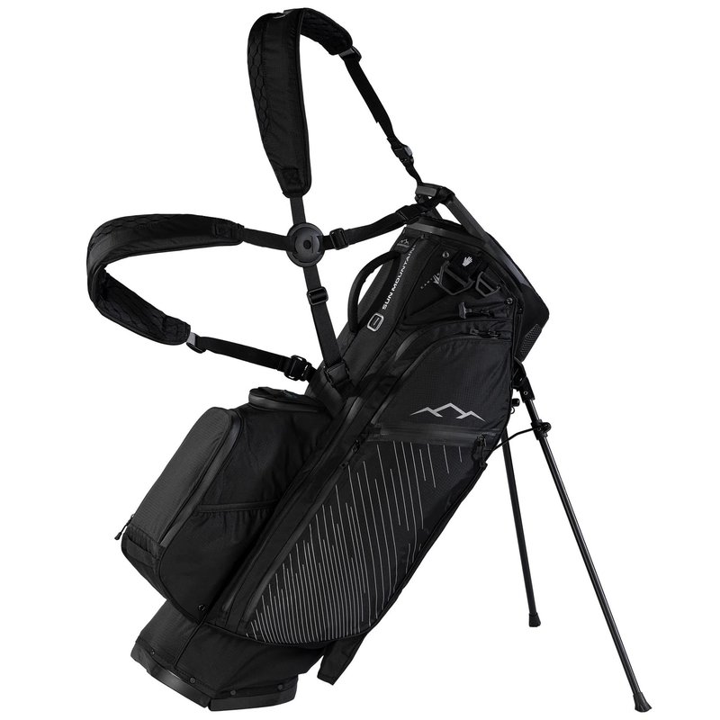 Sun Mountain H2NO  E-4.5 14 WAY VLO Waterproof stand bag, black/steel