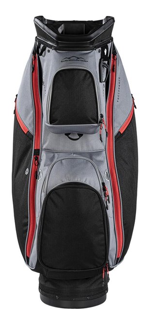 Sun Mountain Forerunner cart bag, černo/šedo/červený