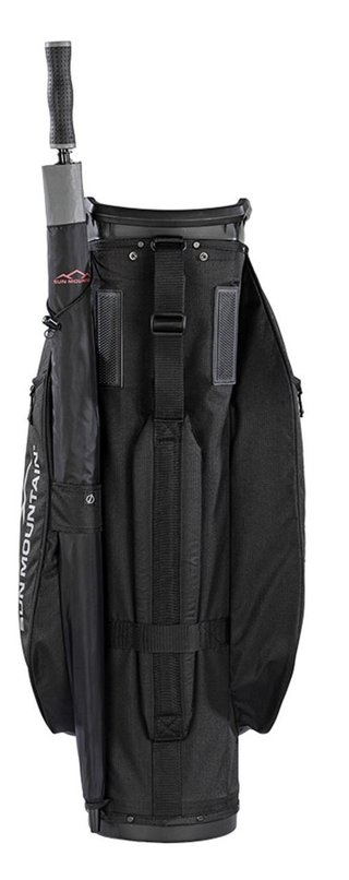 Sun Mountain Forerunner cart bag, černo/šedo/červený