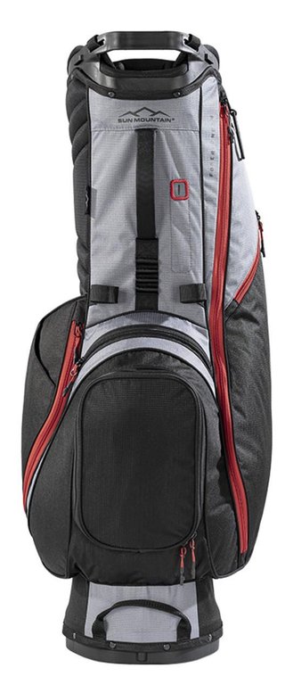 Sun Mountain Forerunner stand bag, černo/šedo/červený