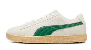 Puma Suede 30904 pánské golfové boty, warm white/luso green