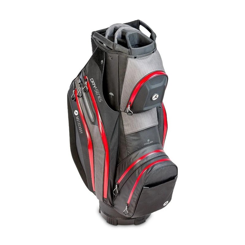 Motocaddy NEW Dry-Series cart bag, černo/červený