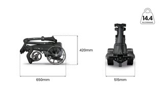 Motocaddy NEW M7 REMOTE DHC elektrický vozík