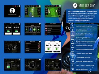 Motocaddy NEW M7 GPS REMOTE DHC elektrický vozík