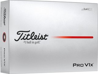 Titleist Pro V1x golfové míčky, speciální číslování