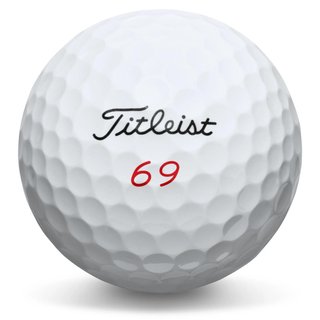 Titleist Pro V1x golfové míčky, speciální číslování