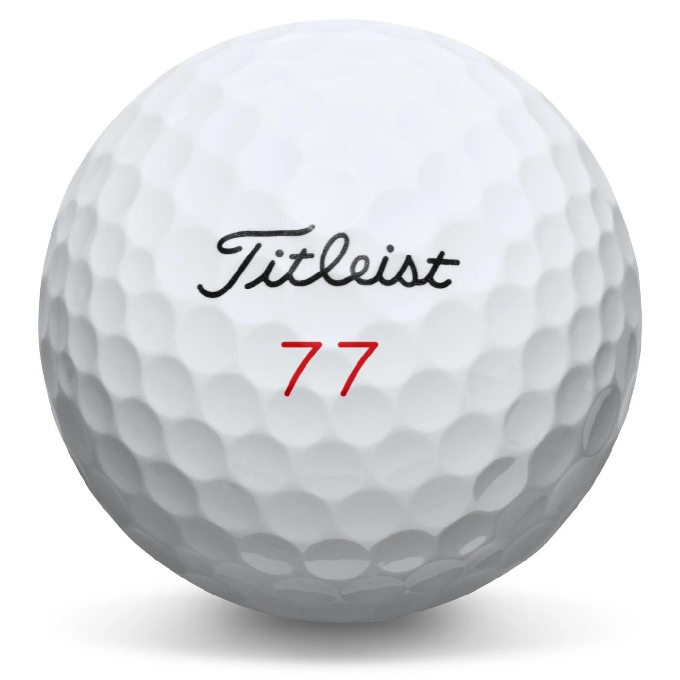 Titleist Pro V1x golfové míčky, speciální číslování
