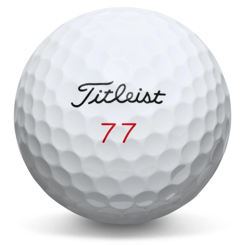 Titleist Pro V1x golfové míčky, speciální číslování