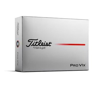 Titleist Pro V1x golfové míčky, speciální číslování