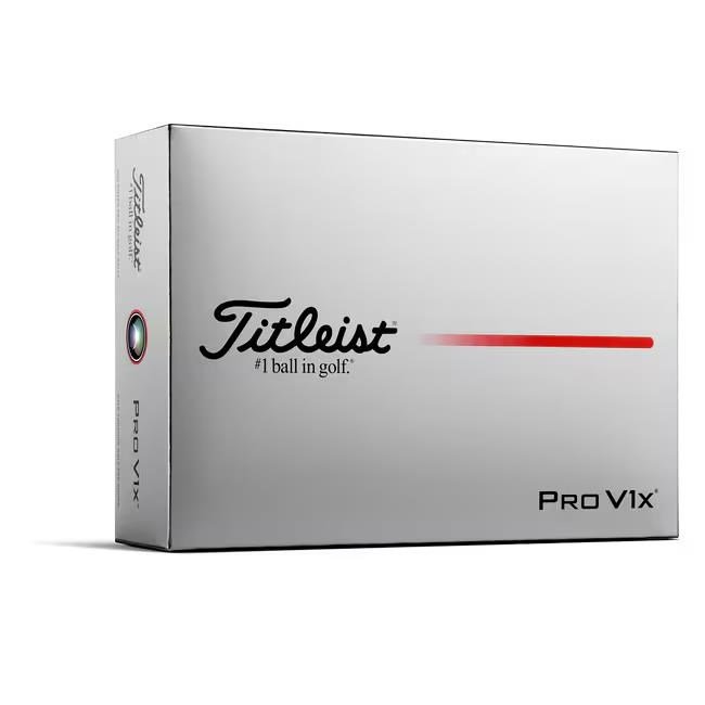 Titleist Pro V1x golfové míčky, speciální číslování