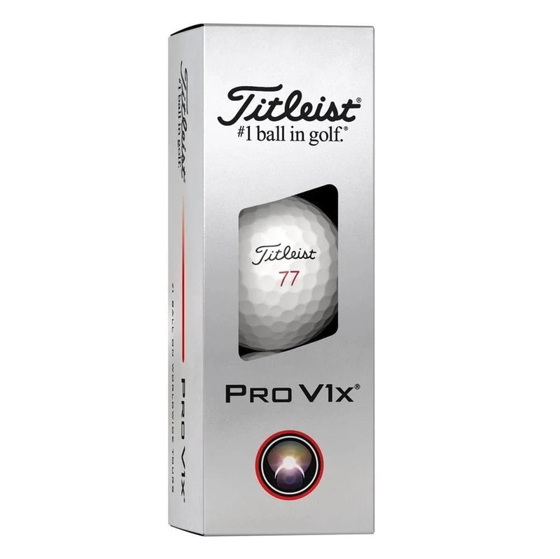 Titleist Pro V1x golfové míčky, speciální číslování