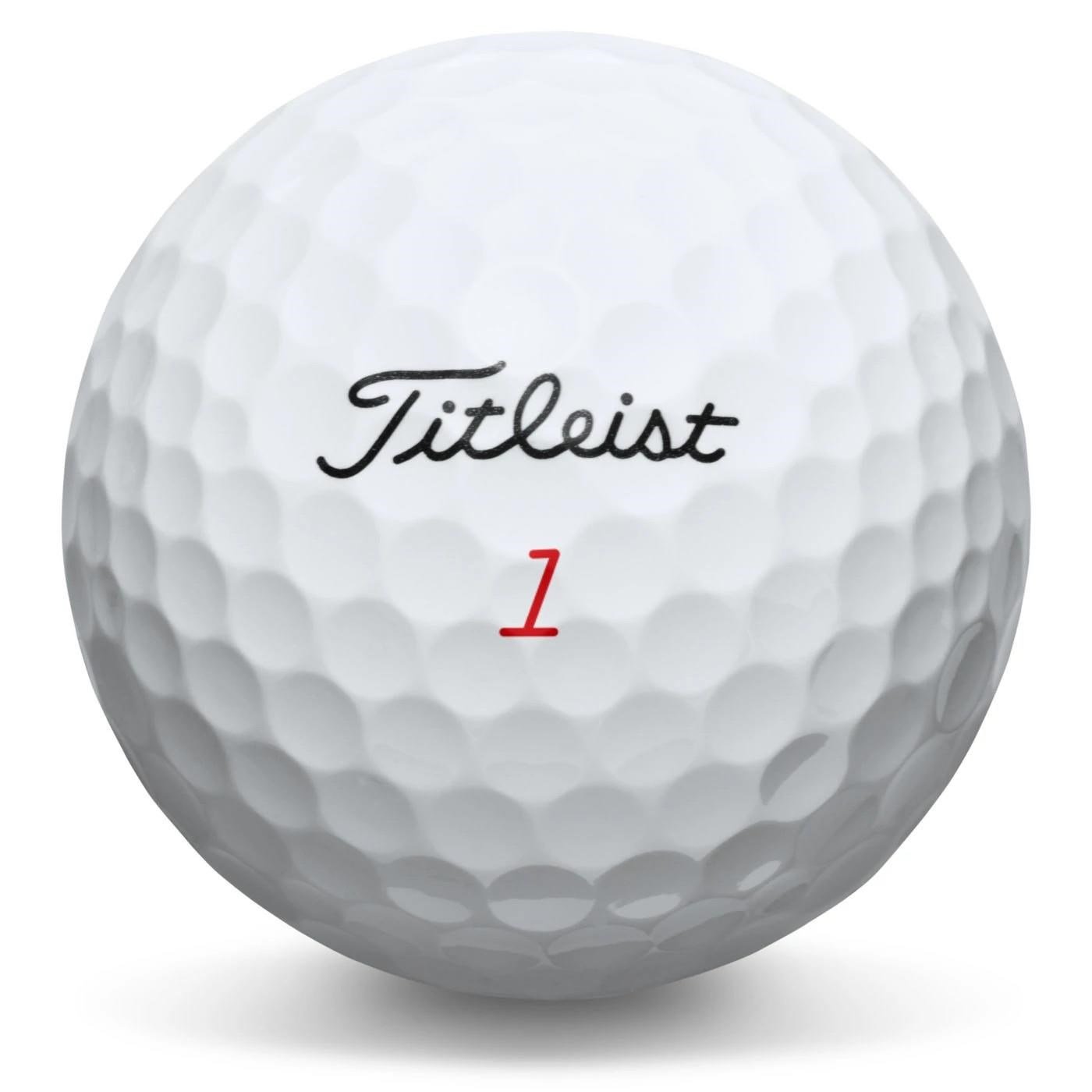 Titleist Pro V1x golfové míčky, speciální číslování